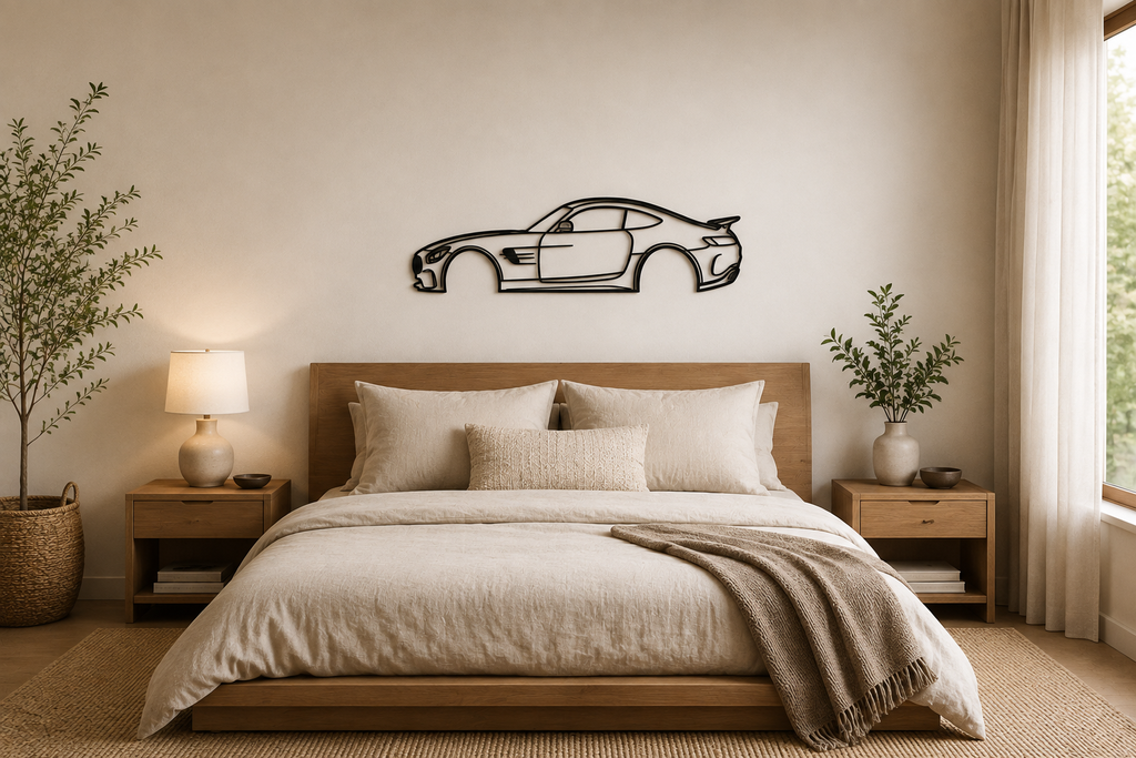 Mercedes AMG GT Metal Wall Art