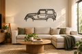 The Jeep Tj Metal Wall Art