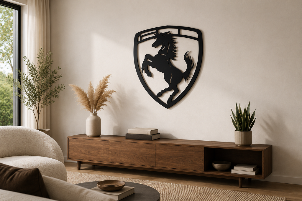 Custom Car Logo Metal Wall Art